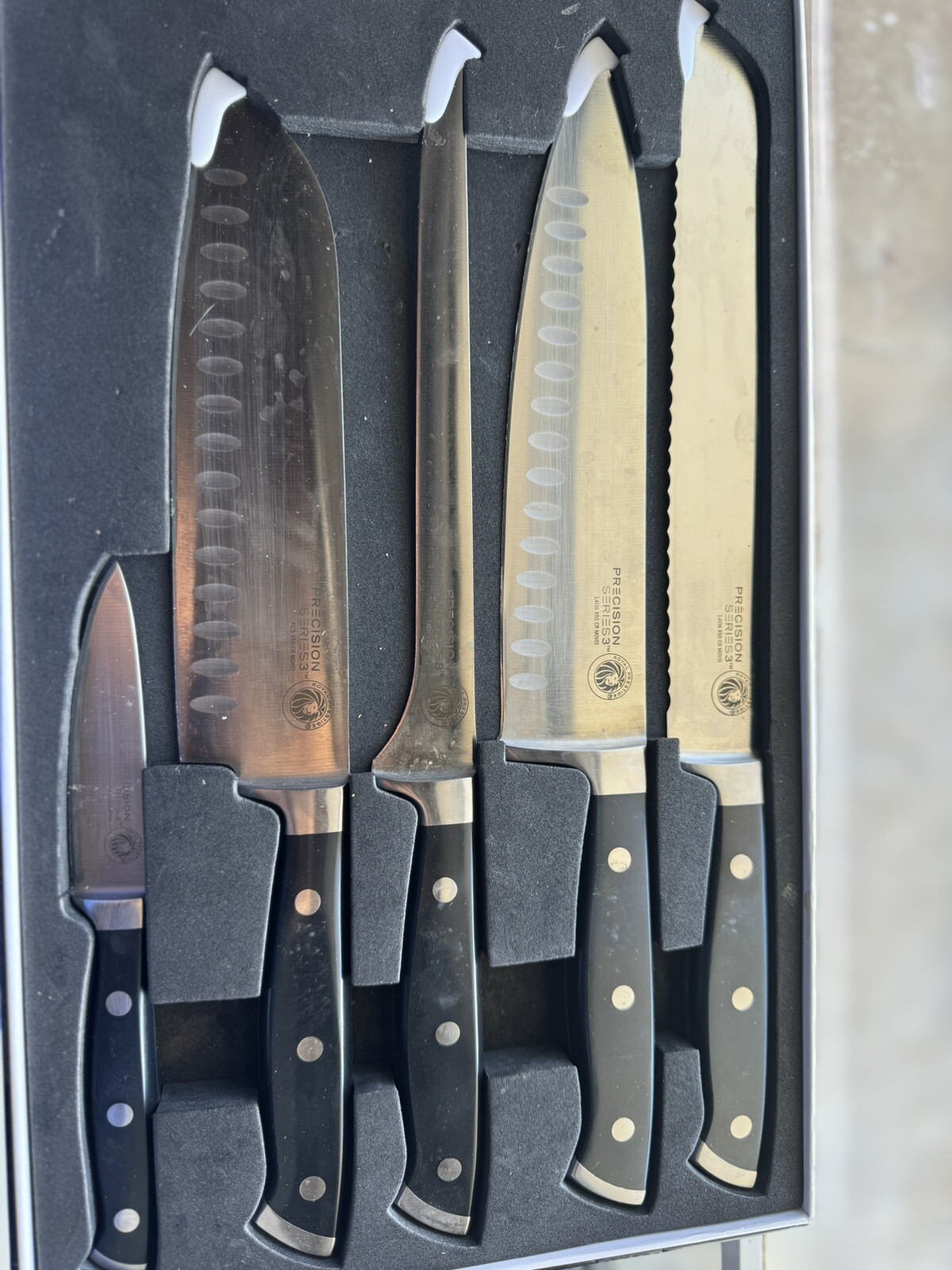 USED Set 5 Pieces Royal Prestige Knives Cutlery Set eBay