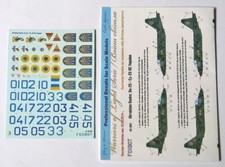 Decals Ukrainian Rooks: Su-25, Ukrainian Air Forces 1/48 FoxBot 48-063