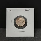1942 MERCURY SILVER DIME - GEM - AB24