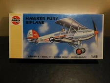 Airfix 1:48 #4103 Hawker Fury Biplane NIB