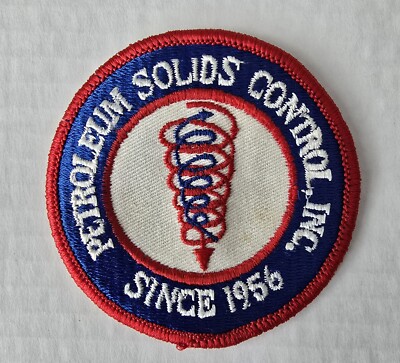 Solid Controls Inc Petroleum Solids Control, Inc Patch | eBay