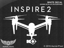 DJI Inspire 2 Window Decal Sticker for I2 X4S X5S CrystalSky White Black or Red