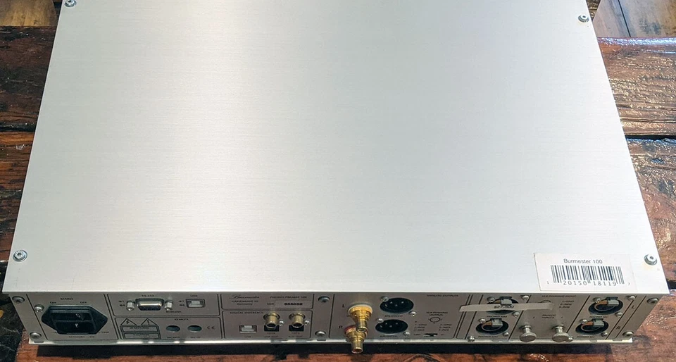 Burmester 100 Top Line Phono Preamplifier - Image 4 of 4