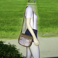 Vintage Green/brown Susan Gail Bag
