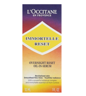 L'Occitane Immortelle Overnight Reset Oil-In-Serum, 30ml | eBay