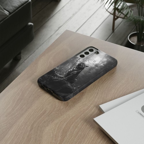 Bengal Tiger on Black and White - Phone Case for iPhone, Galaxy, Pixel - 第 255/281 張圖片