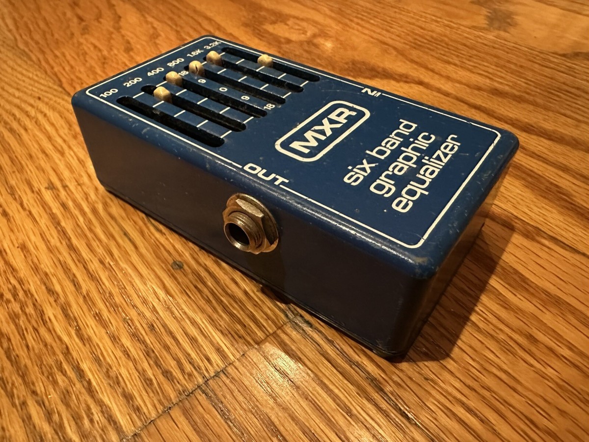 Rare Vintage MXR 6 Band Graphic Equalizer Pedal 1976-1984 | eBay