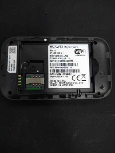 Huawei E5576-320 4G Mobile Portable WiFi Hotspot - No charger - White - Used. - Afbeelding 11 van 13