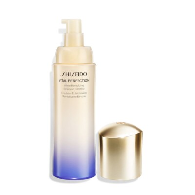 【新品未開封】資生堂SHISEIDOVITALPERFECTION乳液100ml New! SHISEIDO VITAL PERFECTION White Revitalizing Emulsion