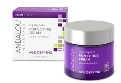 Andalou Naturals Goji Peptide Perfecting Cream 1.7 oz Cream NON-GMO Vegan GF