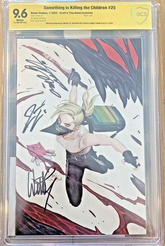 Something Is Killing The Children#25 CBCS 9.8 Signed By Lee DELL'EDERA TYNION