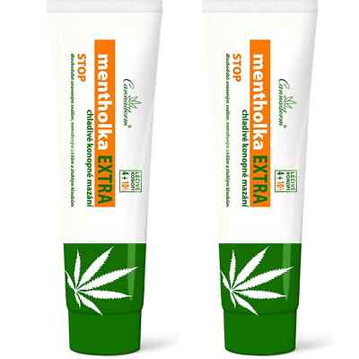 Mentholka Extra Cooling gel for muscle and joints Pain relief Fatigue 2 x 150ml