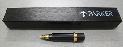 Parker Rialto Gold Plated Medium Point Fountain Pen Nib Made in UK New  