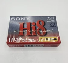 Vintage Sony Hi8 Mini Cassette Tape - Never Opened!