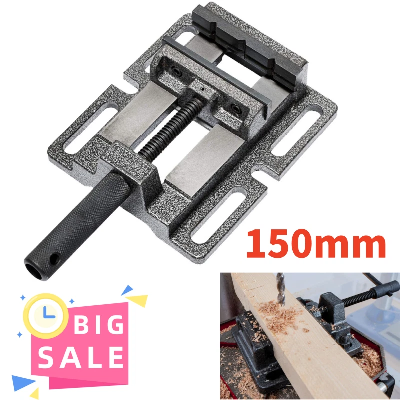 Schraubstock Tischschraubstock mit Tischklemme 360° drehbar, 9,50