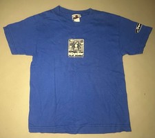 Spyder Surfboards Blue T-Shirt - Size Youth Small - 100% Cotton - Made in USA