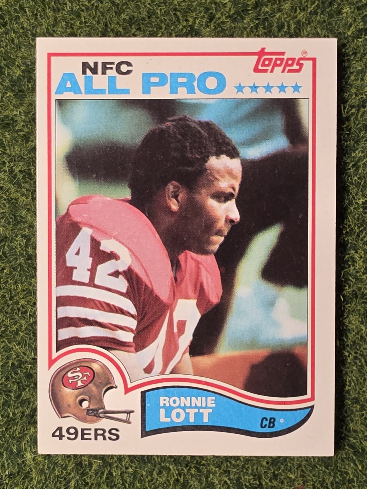 1982 Topps #486 RONNIE LOTT
