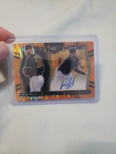 Paul Skenes Auto /25 Select Orange Prizm #DAS-PS Pirates MLB