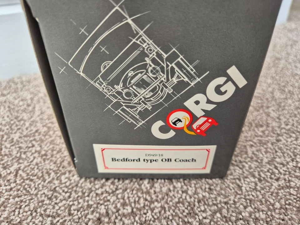 Corgi Classics 1/50 Bedford Tipo Ob Autobús Este Kent Modelo De Diecast En Caja - Imagen 4 de 4