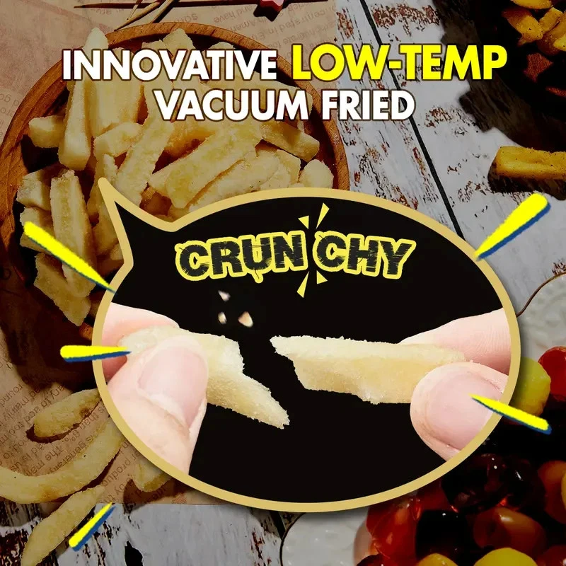 Paquete de 1,76*6 palitos de papa CrisUp miel mantequilla y trufa mezclados, papas reales Foto 4 de 4