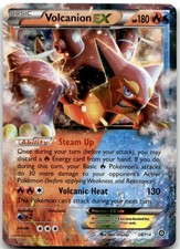 pokemon cards volcanion ex Volcanion EX (Full Art) 107 - Holofoil XY Steam Siege