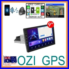 9" SINGLE DIN STEREO WITH  GPS WIRELESS CARPLAY ANDROID AUTO CAMERA DAB DVR TPMS