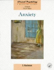 Anxiety (Clinical Psychology: A M... by Rachman, Stanley J. Paperback / softback