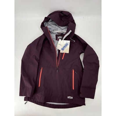 Stio Womens Environ XT Anorak Jacket Purple Huckleberry Jam 100186-502-SM Small