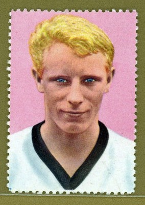 1965-1966 Sicker-Verlag Die Fussball-Saison Real Reclaimed Stamp Berti Vogts