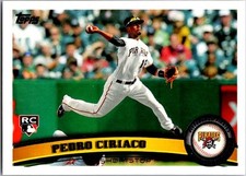 2011 Topps Pedro Ciriaco  RC 238 Pittsburgh Pirates