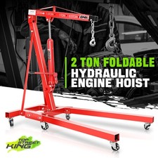 2Ton Foldable Hydraulic Engine Hoist Cherry Picker Shop Crane for Auto Repair