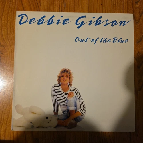 DEBBIE GIBSON - Out of the Blue 1987 Vinyl LP Record. NM/NM (p)