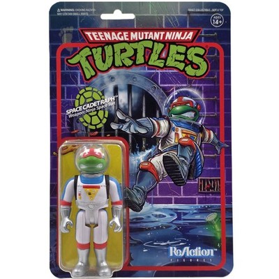 SPACE CADET RAPH FIGURE TEENAGE MUTANT NINJA TURTLES REACTION SUPER7 TMNT OVP