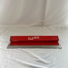 Plonic 24" Stainless Skimming Blade Drywall Smoothing Spatula Red