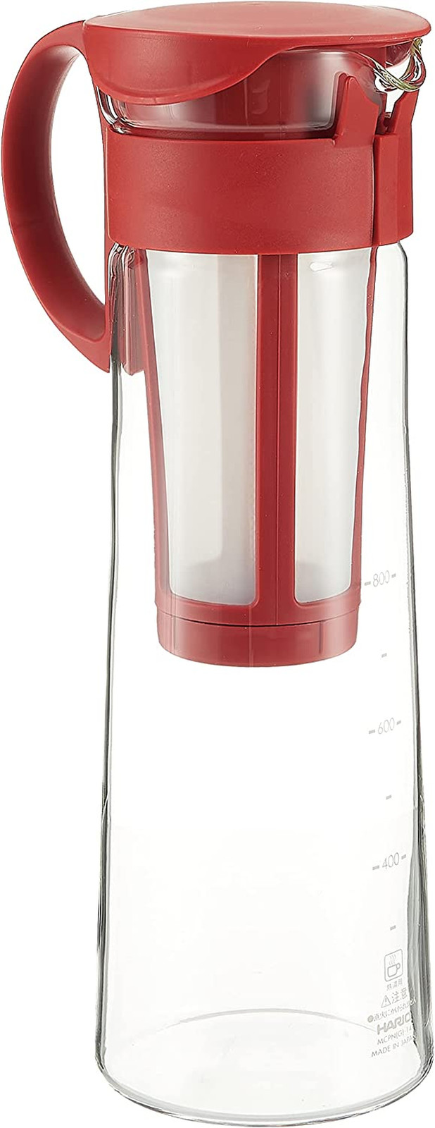 "Mizudashi" Cold Brew Coffee Maker, 1000ml, Red