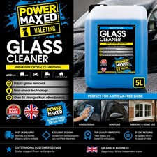 Car Glass Cleaner 5L Streak Free Window Cleaner Windscreen Cleaner Power Maxed