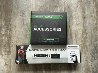 Gym Pro Luxe Portable Gym Band and Bar Set 2.0