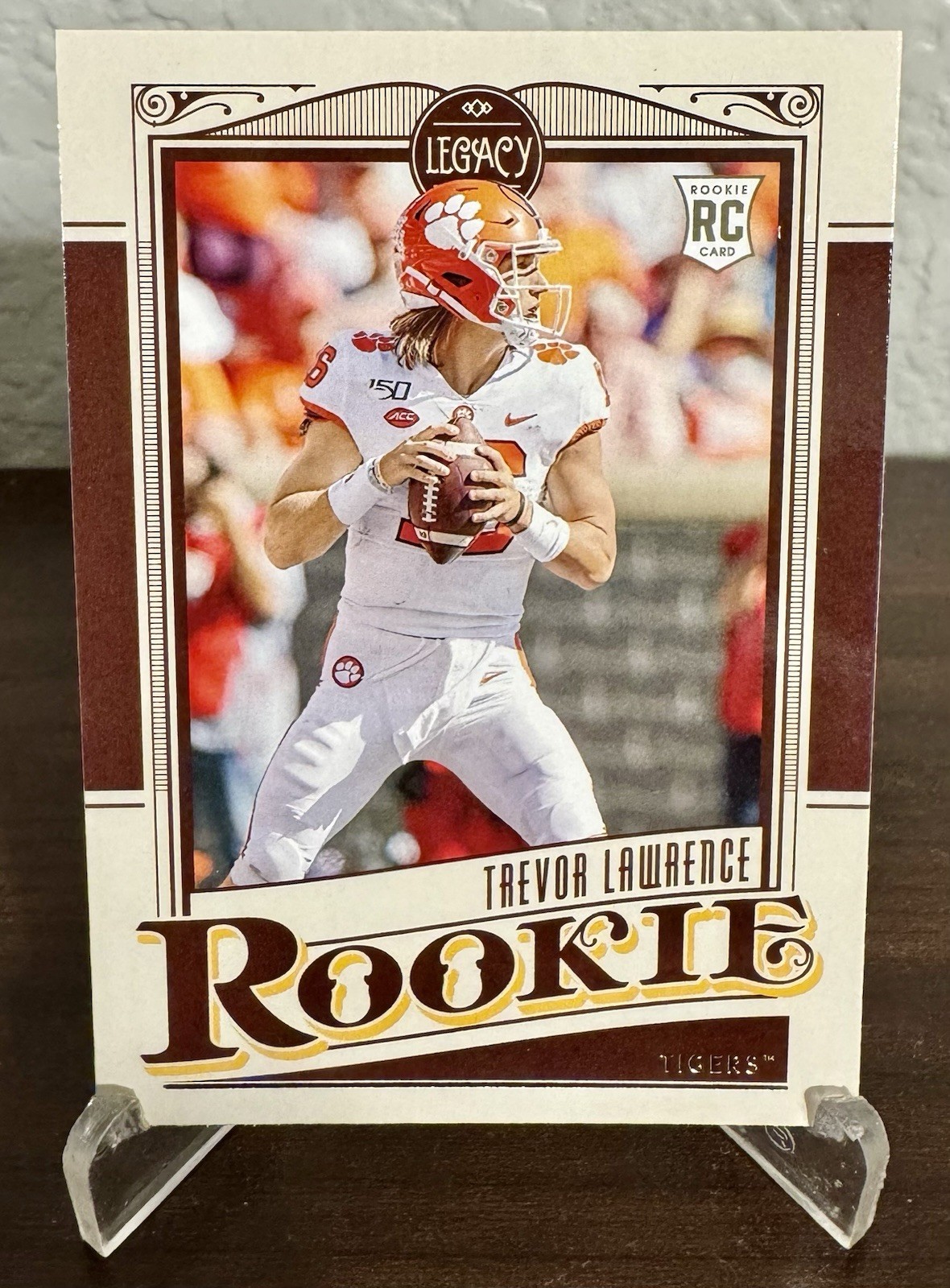 2021 Panini Legacy - Rookies Trevor Lawrence #141 (RC) Clemson Tigers