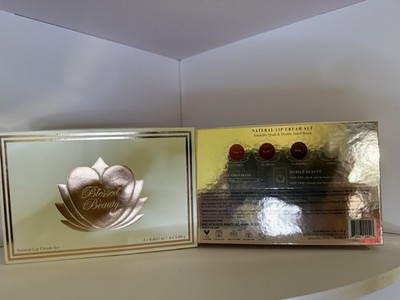 Blessed Beauty Lip Cream Set Sexy Red Scarlet Cabernet Gloss Vegan Cruelty-Free