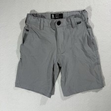 Size Small 7/8 Kids Hurley H20-DRI Stretch 2-Way Sweat-Wicking Shorts Kids