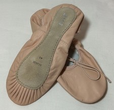 Bloch Women's Pink Dansoft Leather Ballet Slippers Soft Dance Shoes Size 4B