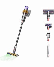 Dyson V15 Detect Cordless Stick Vacuum Cleaner - Yellow/Nickel 447261-01 