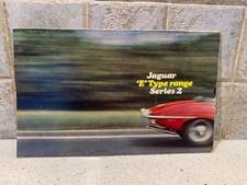 JAGUAR E -TYPE S2 Brochure - 1968 UK Market - Original in good condition