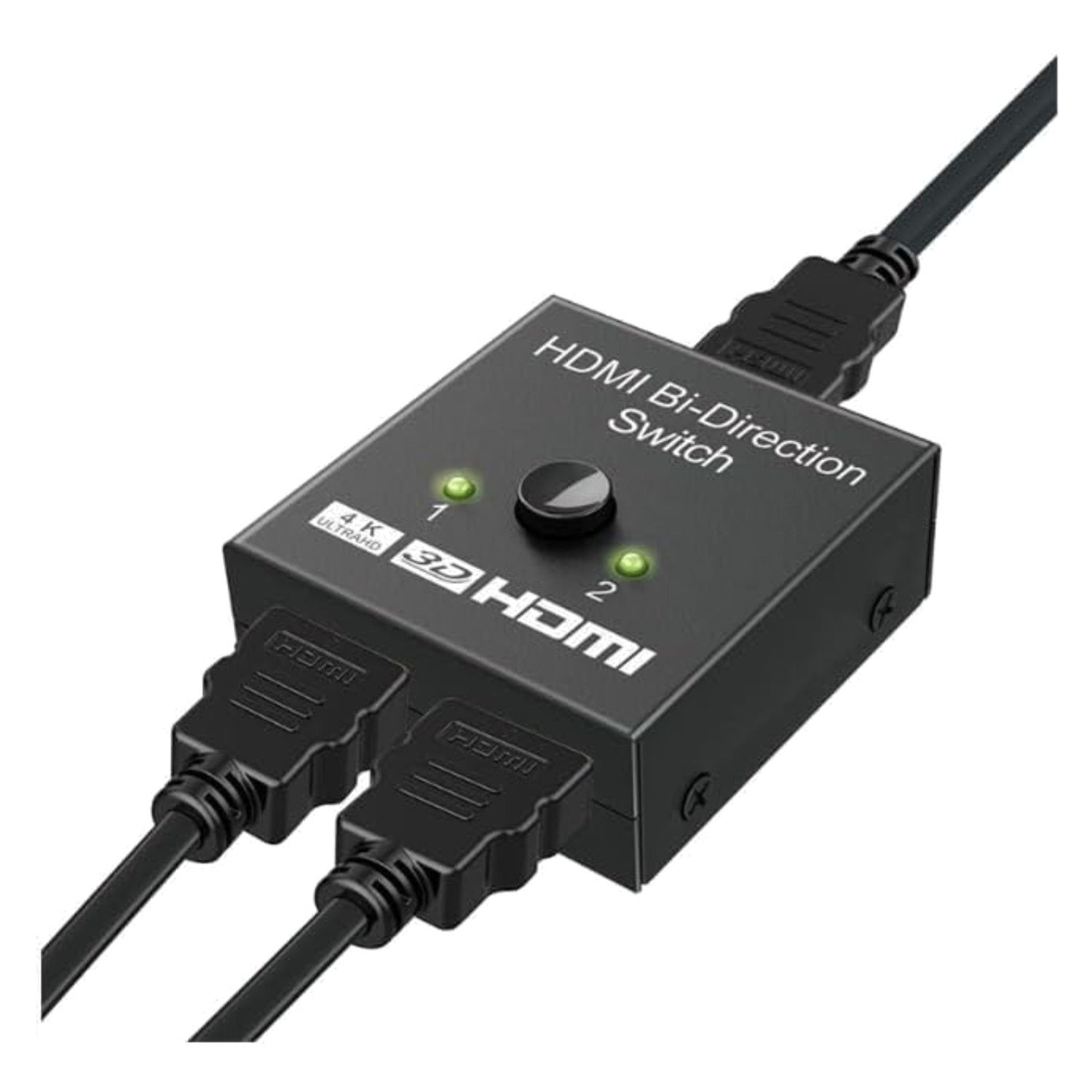 8K HDMI 2.1 Switch HDMI Switcher 2 in 1 Out/ 1 in 2 Out Supports 4K@120Hz