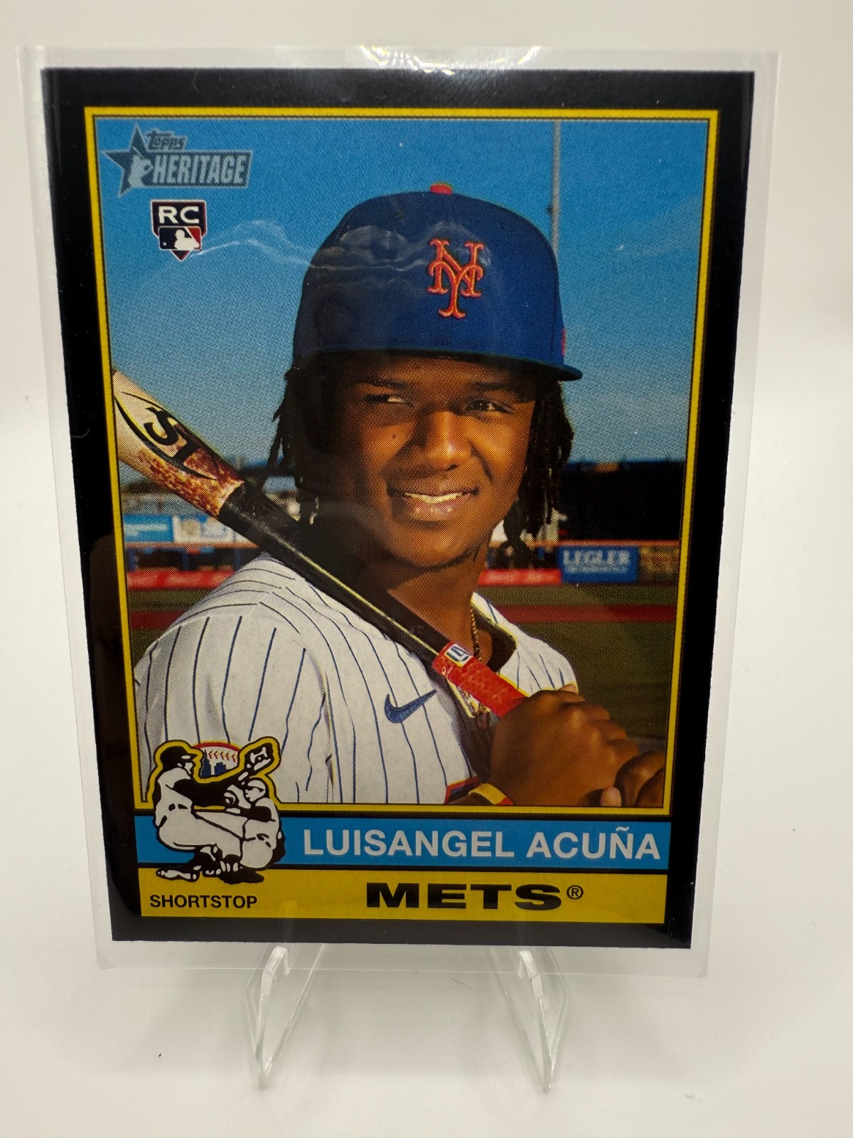 2025 Topps Heritage - Luisangel Acuna #274 Black Border (RC)