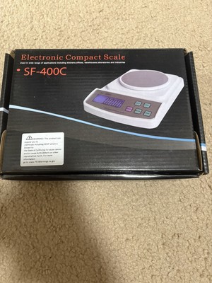 Gram Scale 0.01g Accuracy Mass Balance Chemistry Digital Scale Lab USB SF-400C
