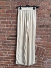 Jonathan Simkhai Women’s  Pants, Sz XS, Ivory Silk/Viscose — photo 4