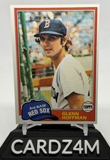 Glenn Hoffman - 1981 Topps #349 (RC) Boston Red Sox