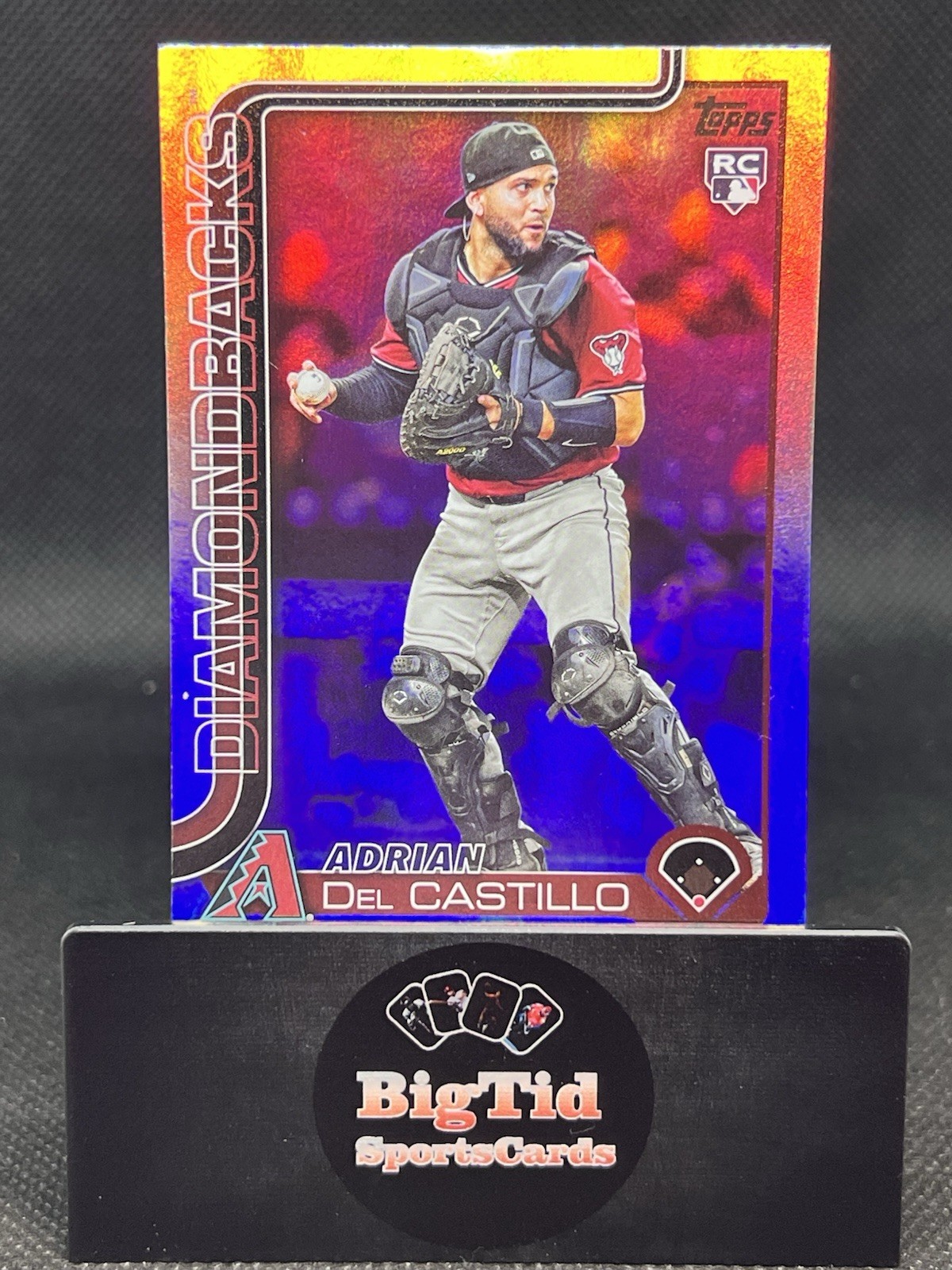2025 Topps Series 1 Adrian Del Castillo Rainbow Foil RC Rookie Card #226