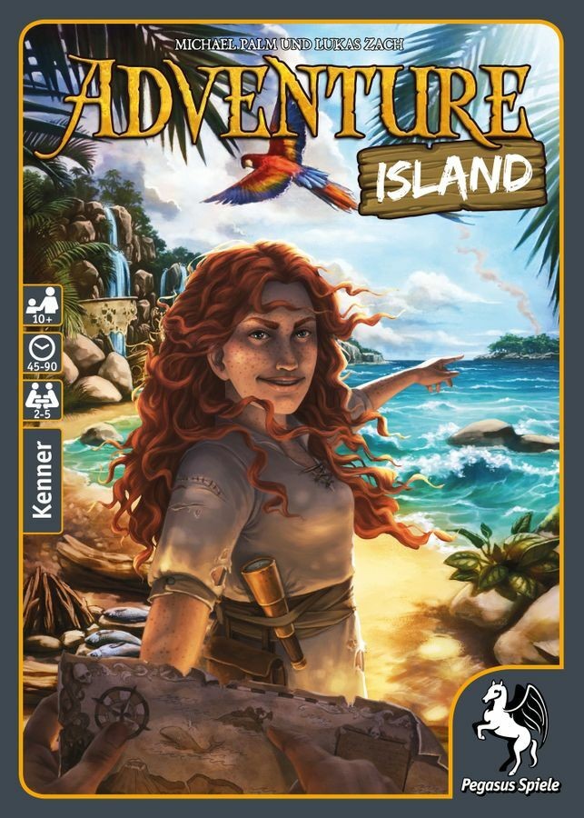 Gioco da tavolo Adventure Island 2018 nuovo e sigillato, INGLESE